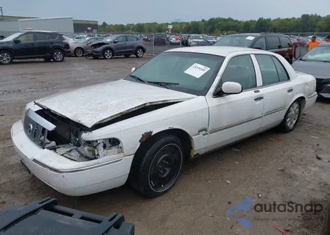 2004 Mercury Grand Marquis Ls z USA, uszkodzony, nr VIN 2MEHM75W94X649864